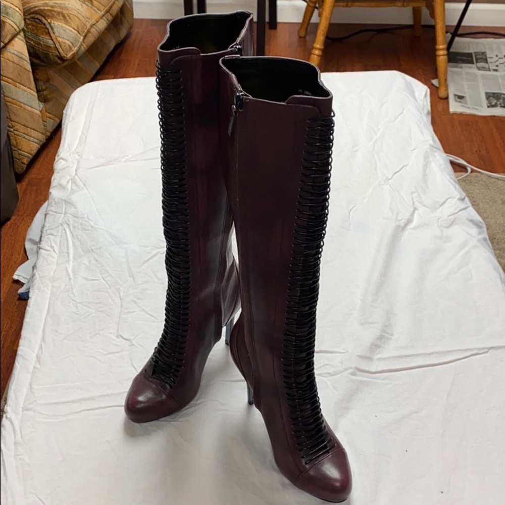 M Shari Apova by Cole Haan Learher Boots